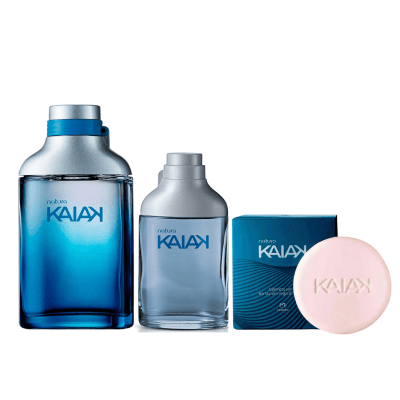 KIT KAIAK CLASICO MASCULINO COLONIA + MINI + JABON1
