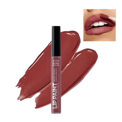 LABIAL LIQUIDO VELVET HIBISCUS LIP PAINT AVON1