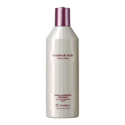 LOCION DE SEDA ROSA Y MUSK 210 GR1