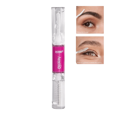 MASCARA GEL INCOLORA PARA PESTAÑAS Y CEJAS CYPLAY CYZONE1