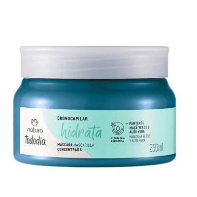 MASCARILLA CONCENTRADA HIDRATANTE MANZANA VERDE Y ALOE VERA TODODIA 250 ML1