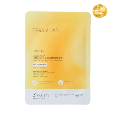 MASCARILLA HIDRATANTE Y RESTAURADORA CERAMIDAS YANBAL 20 GR1