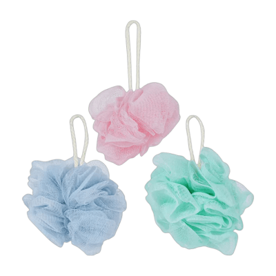 PACK ESPONJAS DE BAÑO X3 UND1