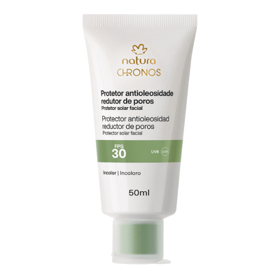 PROTECTOR ANTIOLEOSIDAD REDUCTOR DE POROS FPS 30 INCOLORO CHRONOS NATURA1
