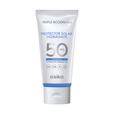 PROTECTOR SOLAR HIDRATANTE FACIAL 50 FPS TRIPLE ACCION ESIKA 50 ML1