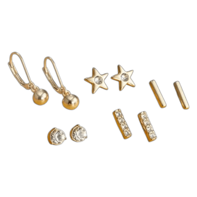 SET ARETES SAMANA 5 PARES YANBAL1