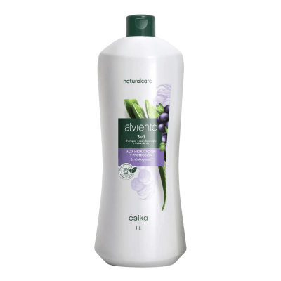 SHAMPOO 3 EN 1 ALTA HIDRATACION Y PROTECCION ALVIENTO NATURALCARE 1 LITRO1