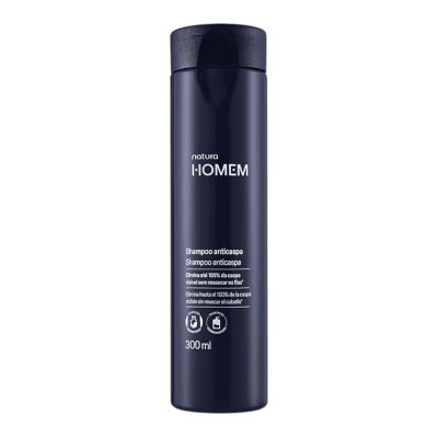 SHAMPOO ANTICASPA HOMEM 300 ML1
