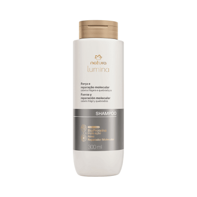 SHAMPOO FUERZA Y REPARACION MOLECULAR LUMINA 300 ML1