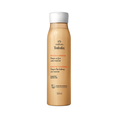 SHAMPOO NUTRITIVO DURAZNO Y ALMENDRA TODODIA 300 ML1