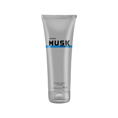 SHAMPOO PARA CABELLO Y CUERPO MUSK MARINE 90 ML1
