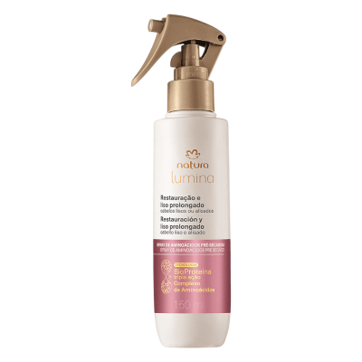 SPRAY DE AMINOÁCIDOS CABELLO LISO O ALISADO LUMINA 150 ML1