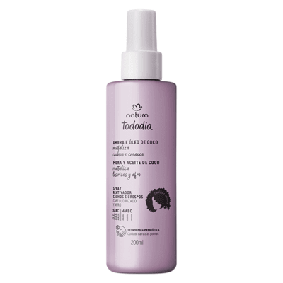 SPRAY REACTIVADOR CAELLO RIZADO Y AFRO MORA Y ACEITE DE COCO TODODIA 200 ML1