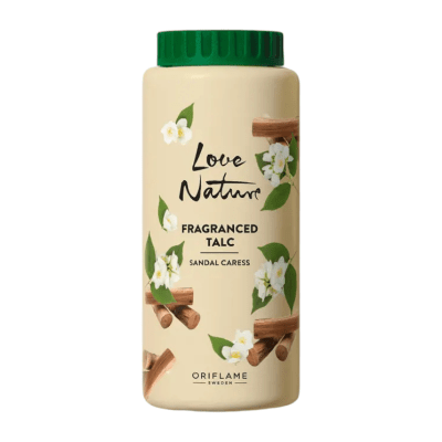 TALCO CORPORAL SANDALO JAZMIN LOVE NATURE ORIFLAME 100 GR1