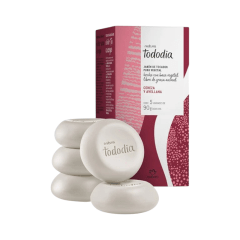 CAJA DE JABONES CEREZA Y AVELLANA TODODIA 5 UND