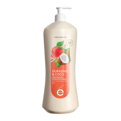 CREMA CORPORAL DURAZNO Y COCO NATURALCARE 1 LITRO