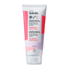 CREMA CORPORAL FRAMBUESA Y PIMIENTA ROSA TODODIA 200 ML