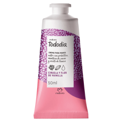 CREMA DE MANOS CIRUELA Y FLOR DE VAINILLA TODODIA 50 ML