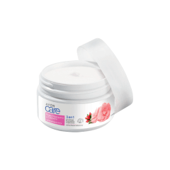 CREMA FACIAL HIDRATANTE ROSA MOSQUETA Y CAMELIA AVON CARE 75 GR