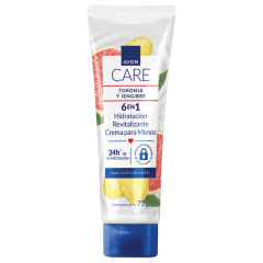 CREMA PARA MANOS TORONJA Y JENGIBRE  AVON CARE 75 G