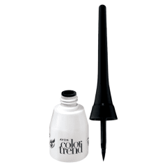 DELINEADOR LIQUIDO PARA OJOS NEGRO MATE COLOR TREND AVON