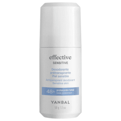 DESODORANTE ROLL ON EFFECTIVE SENSITIVE 50 G