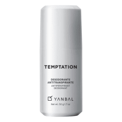 DESODORANTE ROLL ON TEMPTATION MASCULINO 50 GR