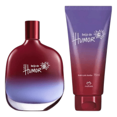 DUO HUMOR BEIJO MASCULINO COLONIA + BALSAMO POST BARBA