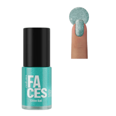 ESMALTE GLITTER AZUL FACES NATURA