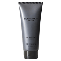 GEL PARA BAÑO TEMPTATION BLACK 200 ML