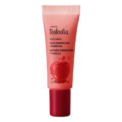 GLOSS LABIAL MANZANA CARAMELIZADA Y VAINILLA TODODIA 10 ML