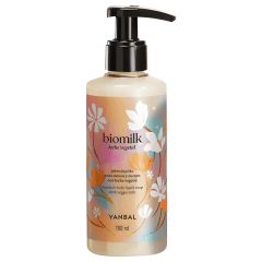JABON LIQUIDO PARA MANOS Y CUERPO BIOMILK ORIGINAL FLOREADO 190 ML