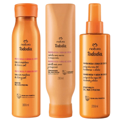 KIT CABELLO MANGO ROSA Y AGUA DE COCO TODODIA