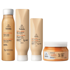 KIT CABELLO NUTRITIVO DURAZNO Y ALMENDRA TODODIA
