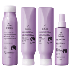 KIT CABELLO RIZADO Y AFRO MORA Y ACEITE DE COCO TODODIA