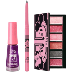 KIT DISNEY SOMBRAS + ESMALTE + DELINEADOR