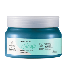 MASCARILLA CONCENTRADA HIDRATANTE MANZANA VERDE Y ALOE VERA TODODIA 250 ML