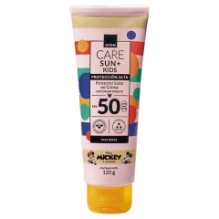 PROTECTOR SOLAR EN CREMA PARA NIÑOS 50 FPS AVON CARE 120 G