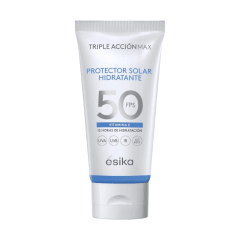 PROTECTOR SOLAR HIDRATANTE FACIAL 50 FPS TRIPLE ACCION ESIKA 50 ML