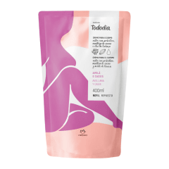 REPUESTO CREMA CORPORAL AVELLANA Y CASIS TODODIA 400 ML