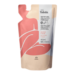 REPUESTO CREMA CORPORAL NUEZ PECAN Y CACAO TODODIA 400 ML