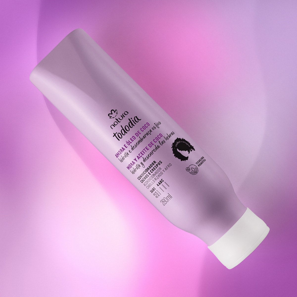 ACONDICIONADOR RIZADO MORA Y ACEITE DE COCO TODODIA 280 ML3