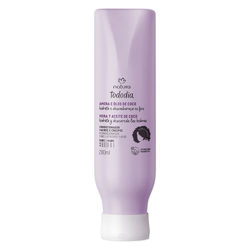 ACONDICIONADOR RIZADO MORA Y ACEITE DE COCO TODODIA 280 ML 0