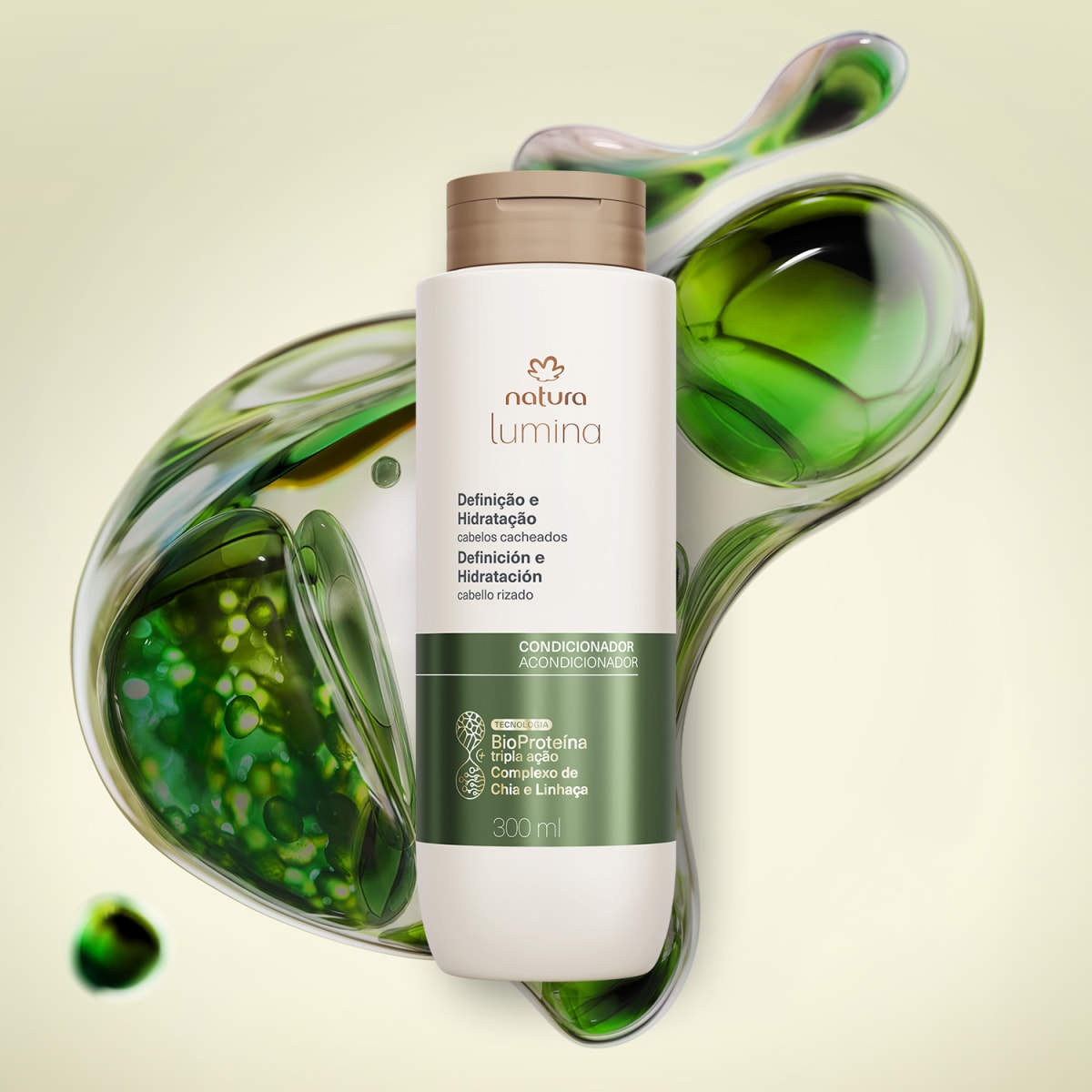 ACONDICIONADOR DEFINICION E HIDRATACION RIZADO LUMINA 300 ML2