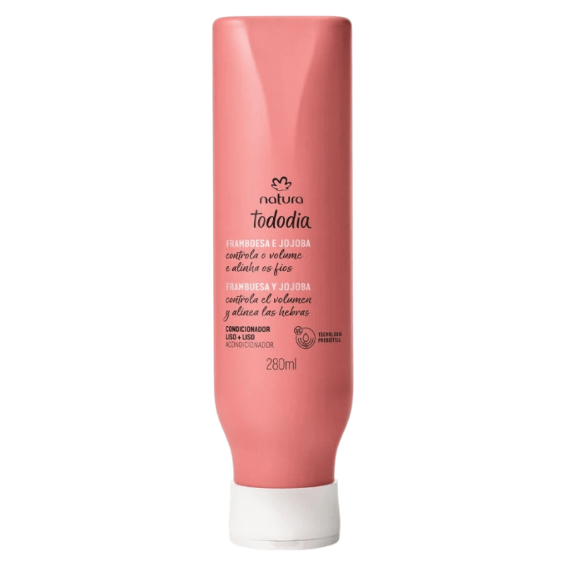 ACONDICIONADOR LISO + LISO FRAMBUESA Y JOJOBA TODODIA 280 ML 0