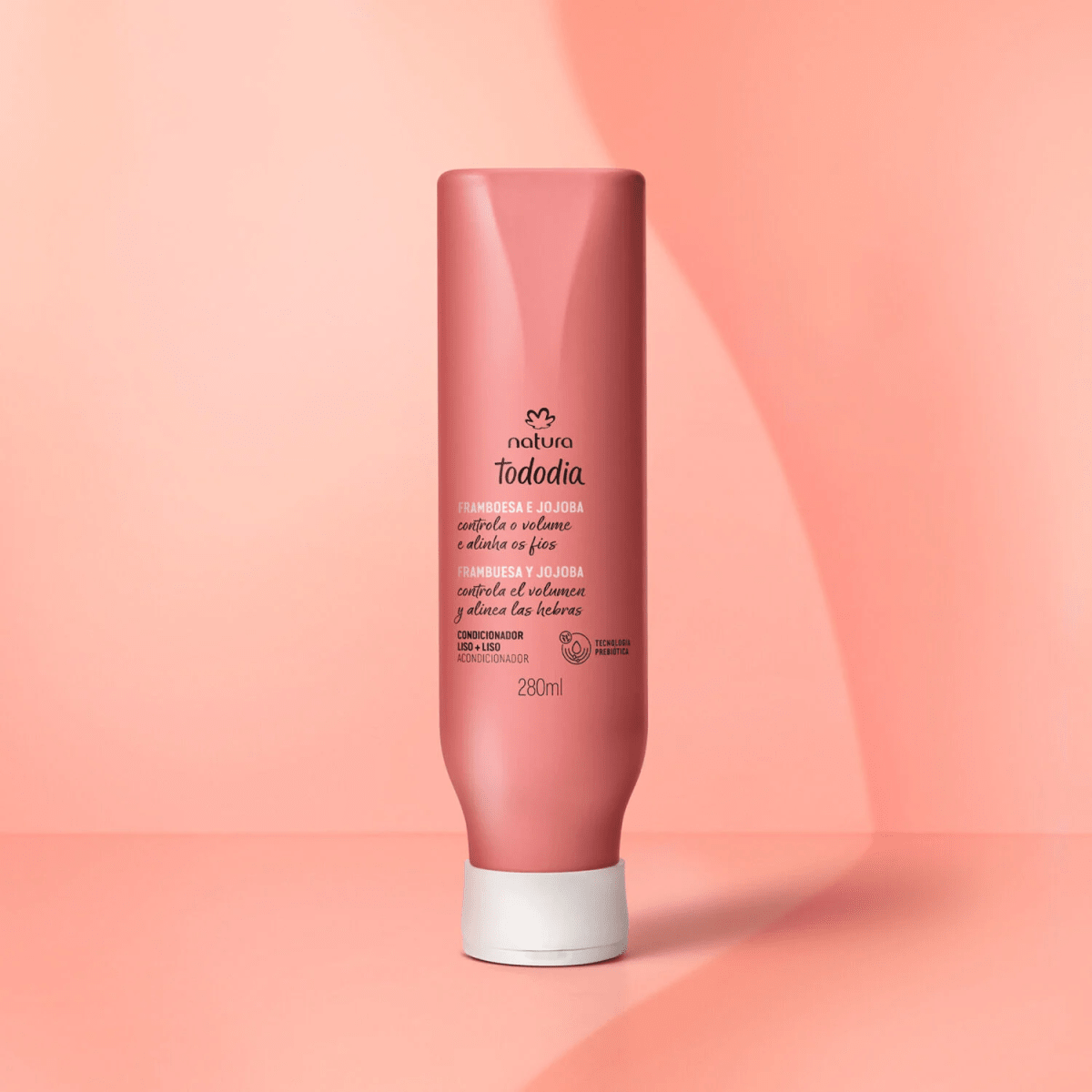 ACONDICIONADOR LISO + LISO FRAMBUESA Y JOJOBA TODODIA 280 ML2