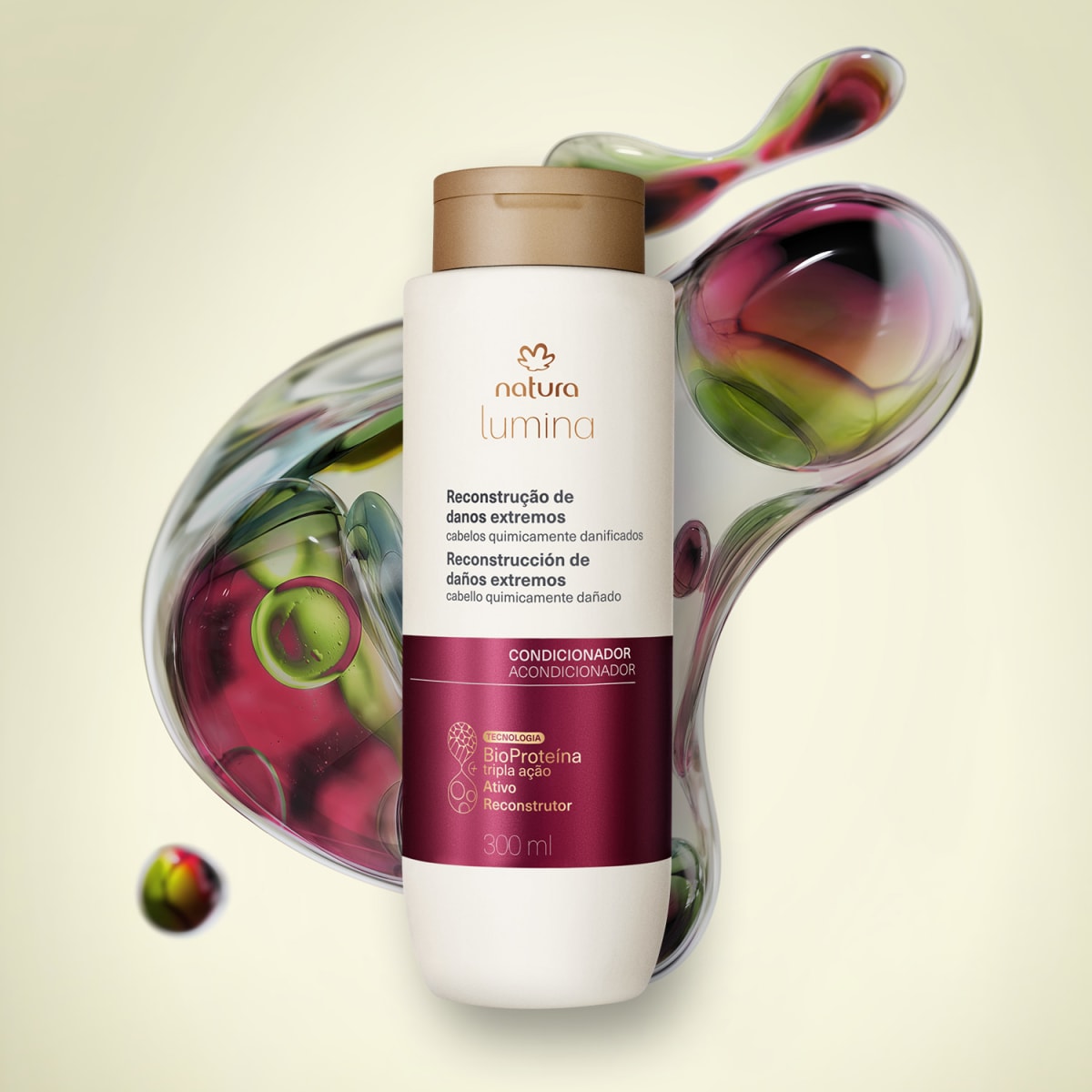 ACONDICIONADOR RECONSTRUCCION DAÑOS EXTREMOS LUMINA 300 ML2