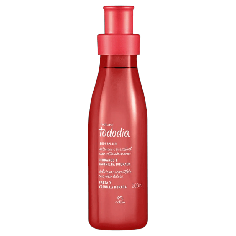 BODY SPLASH FRESA Y VAINILLA DORADA 200 ML 0