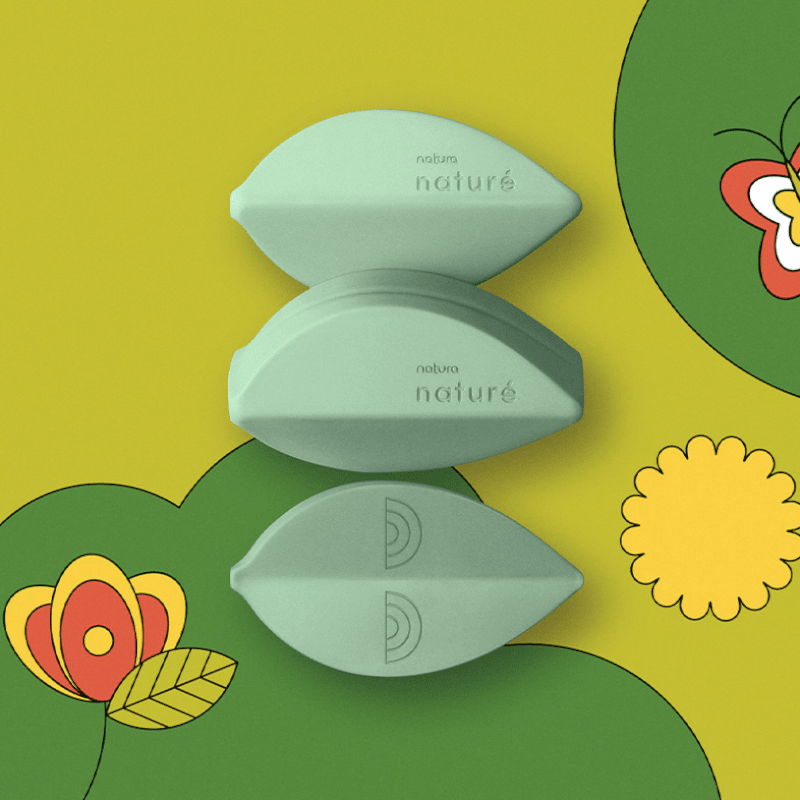 CAJA DE JABONES HOJA LIMPIEZA SUAVE NATURE1