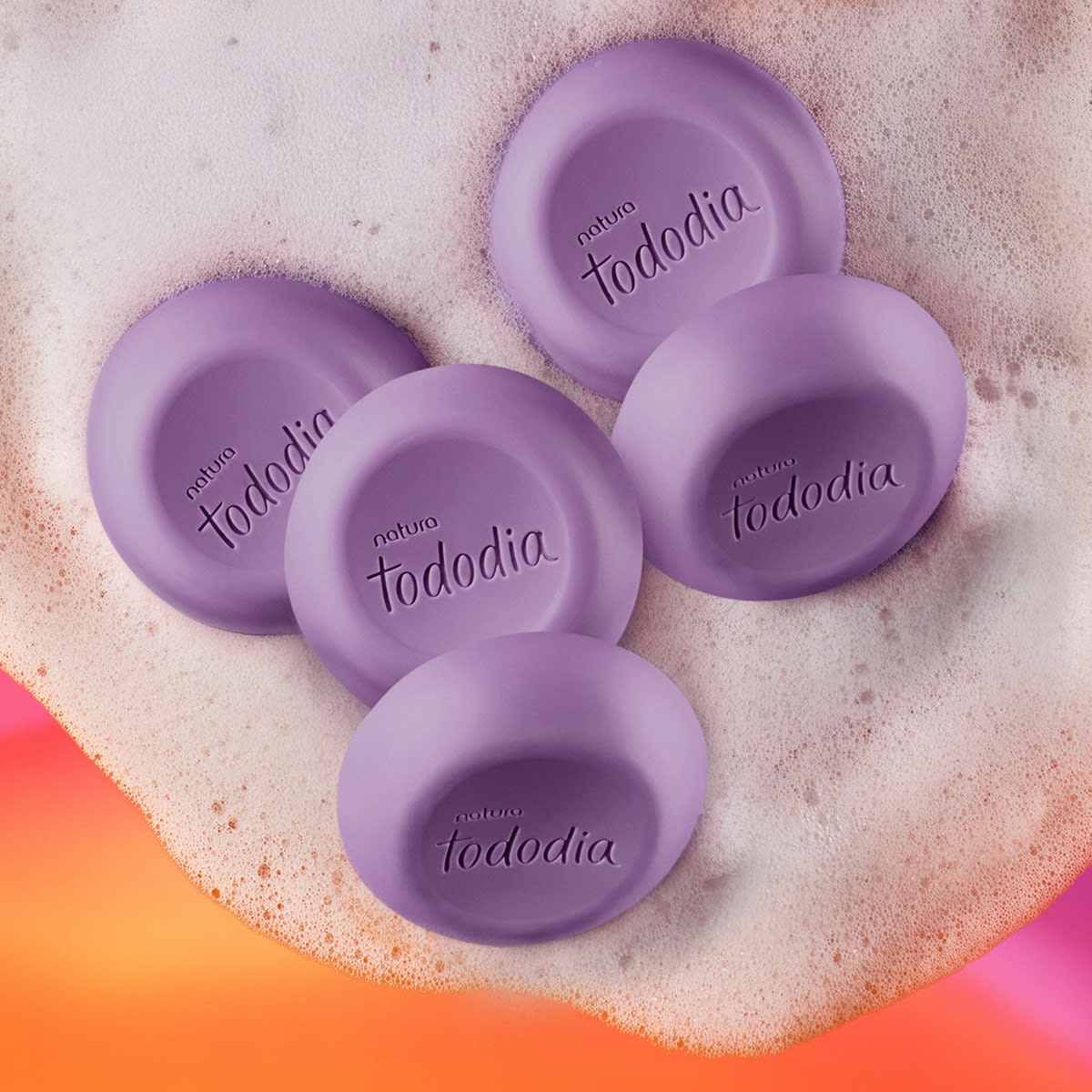 CAJA DE JABONES MORA Y FLOR DE DURAZNO 5 UND TODODIA4